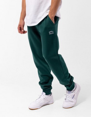 Track pants Russell Athletic Originals Small Arch Cuff Barbati Verzi | 15728-JHYN