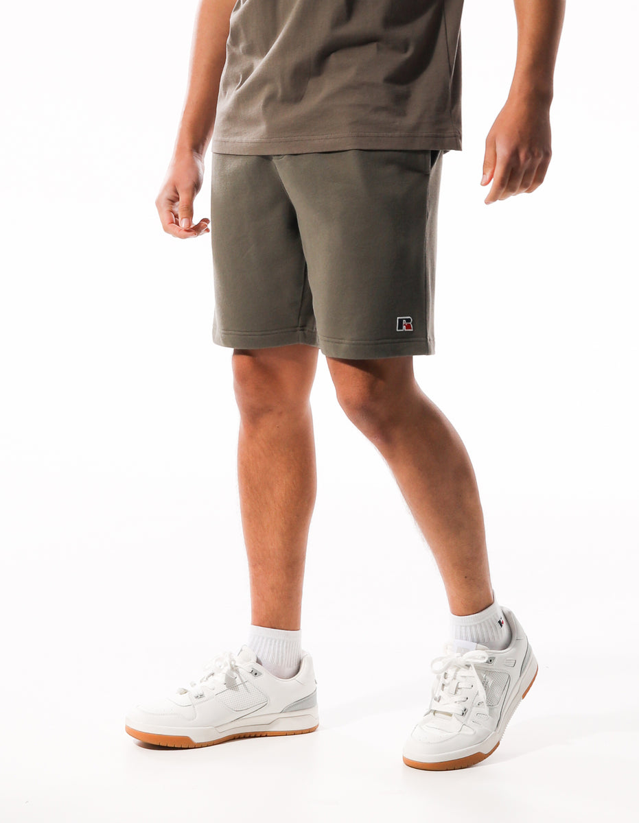 Pantaloni Scurti Russell Athletic R Logo Redeemer Barbati Maro Inchis | 82693-OXJI