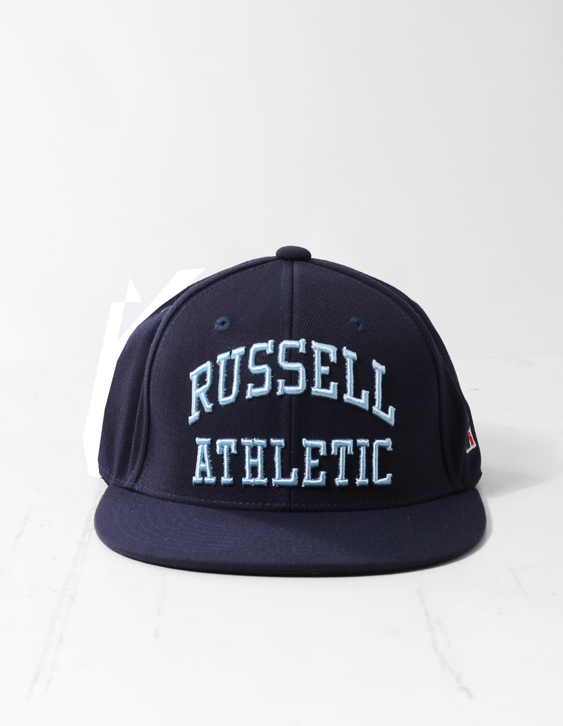 Sapca Russell Athletic Arch Logo Snap Back 3D Embroidered Accessories Bleumarin | 54792-PGNR