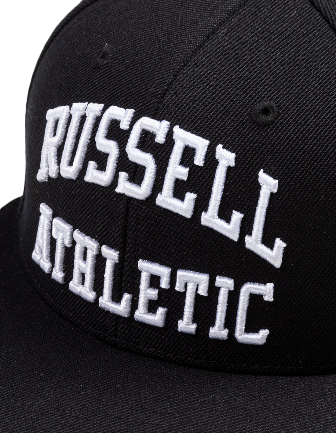 Sapca Russell Athletic Arch Logo Snap Back 3D Embroidered Accessories Negrii | 50967-WFPY