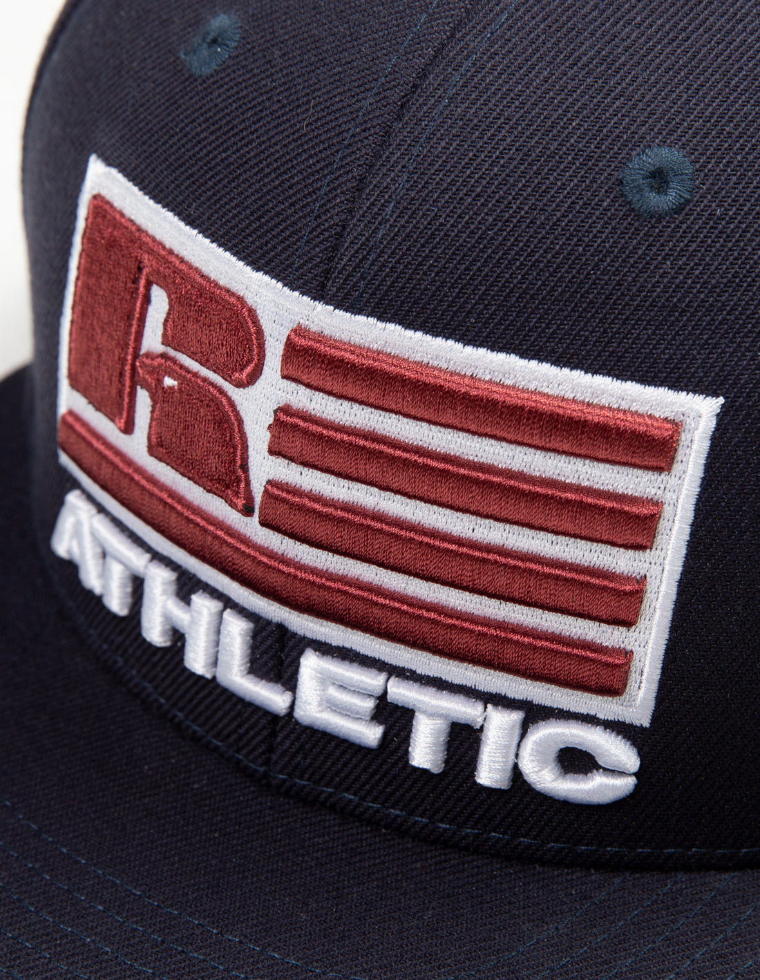 Sapca Russell Athletic Patriot Logo Snap Back 3D Embroidered Accessories Bleumarin | 27903-UXTW