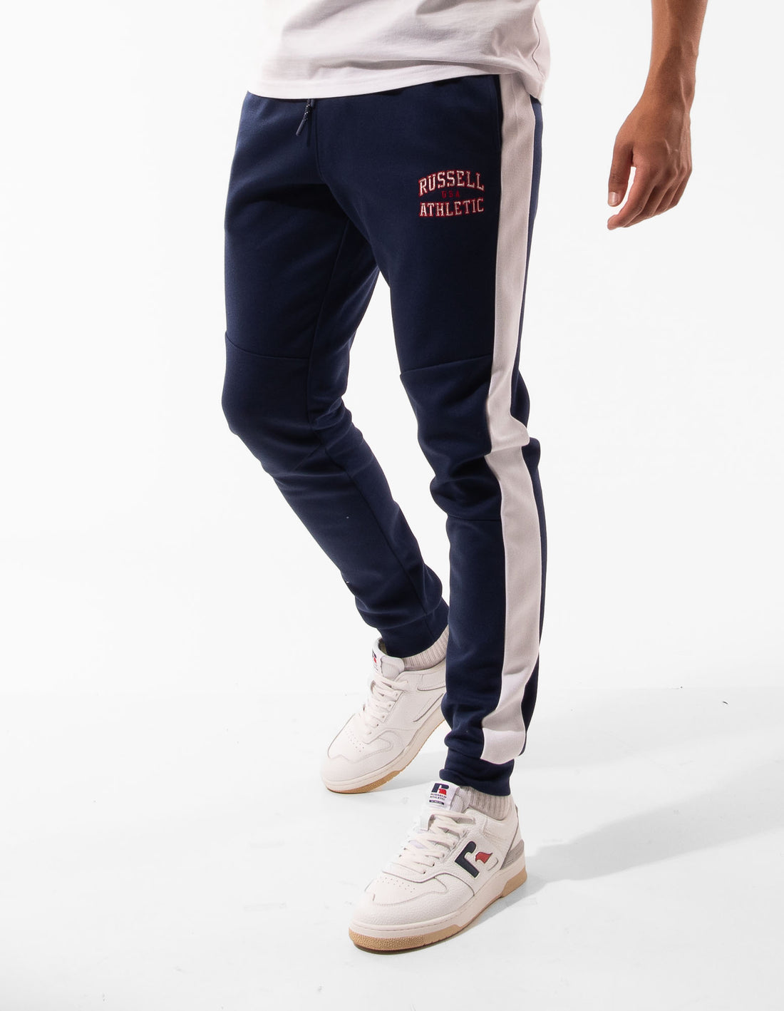 Track pants Russell Athletic Hellcat Barbati Bleumarin | 39028-MQZJ