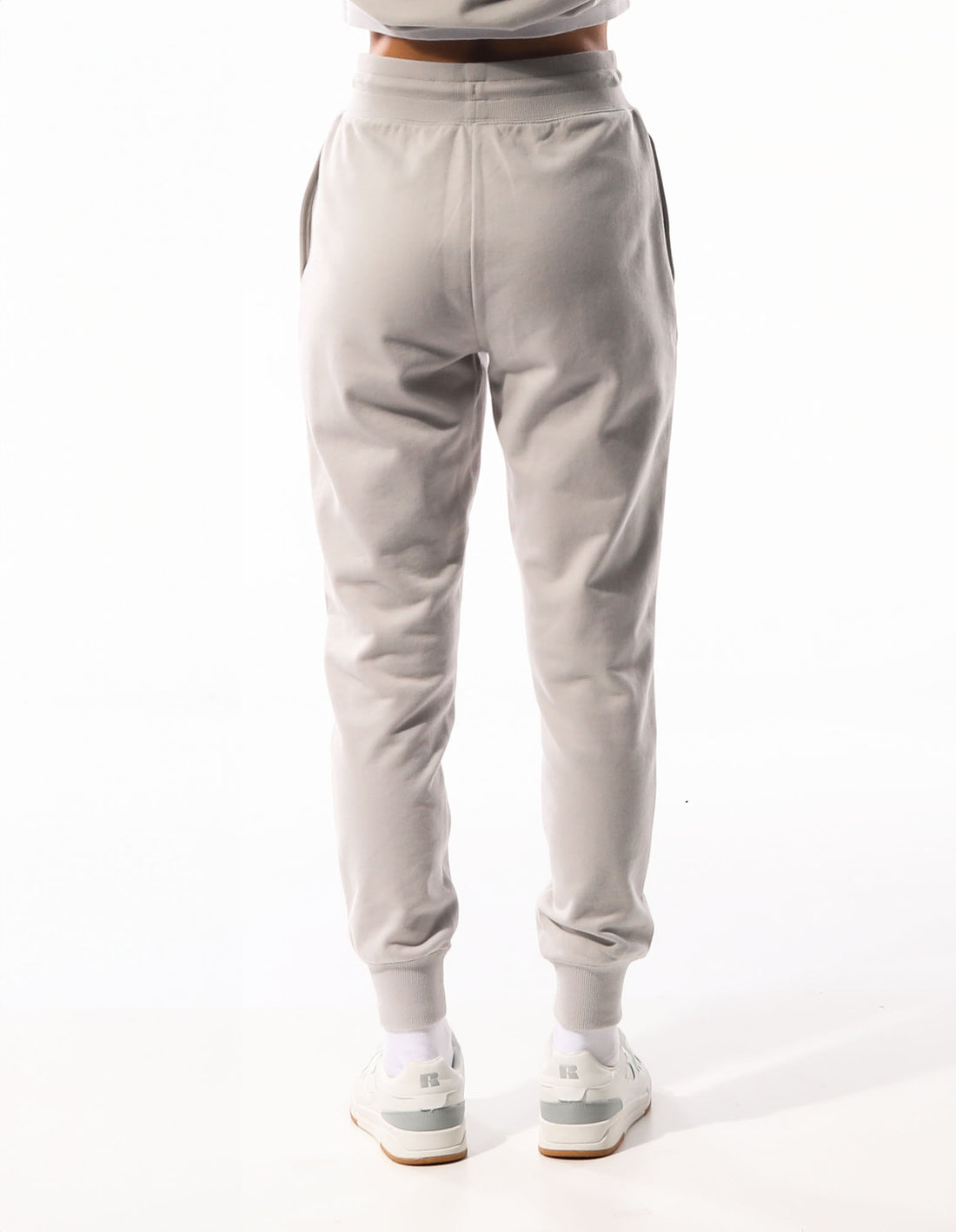 Track pants Russell Athletic Inlay Logo Unbrushed Dama Bej | 06529-OLAU