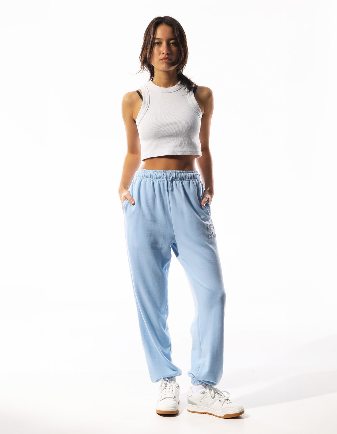 Track pants Russell Athletic Maplewood Baggy Dama Albastri | 68753-WUFM