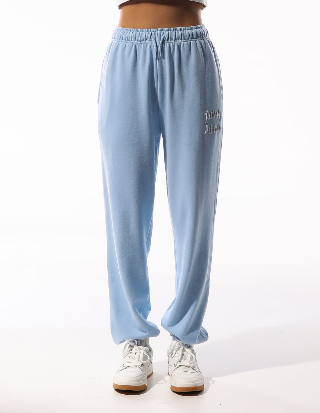 Track pants Russell Athletic Maplewood Baggy Dama Albastri | 68753-WUFM