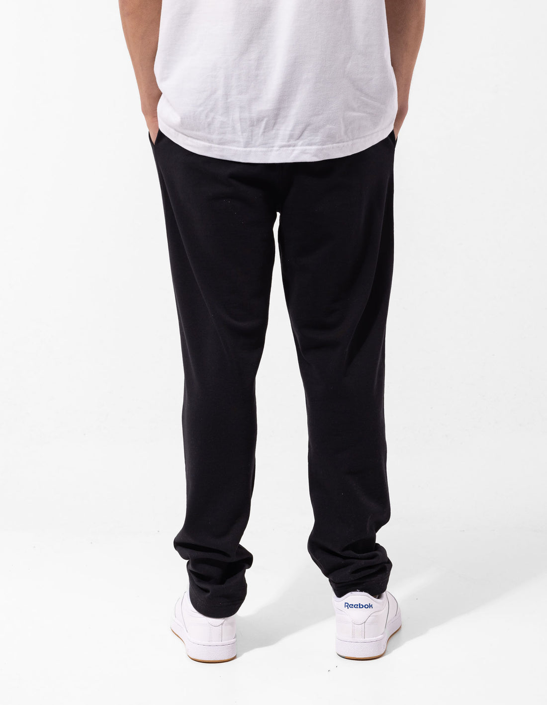 Track pants Russell Athletic Originals Big Arch Unbrushed Open Leg Barbati Negrii | 67183-NJQG