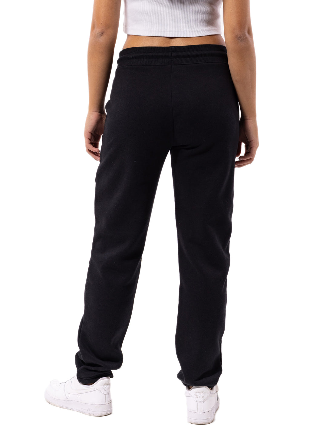 Track pants Russell Athletic Originals Small Arch Open Leg Dama Negrii | 56983-IROJ