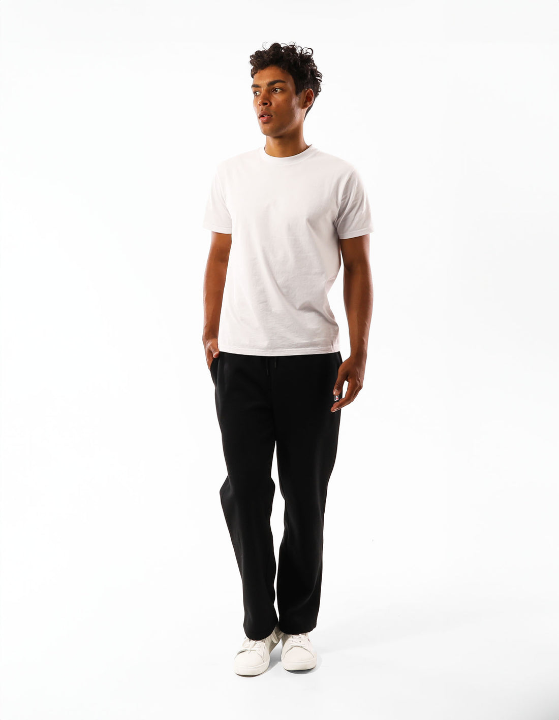 Track pants Russell Athletic Originals Straight Leg Barbati Negrii | 40753-RVZB