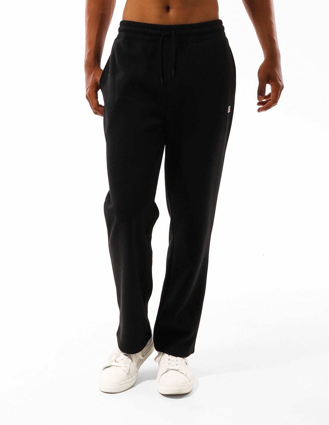 Track pants Russell Athletic Originals Straight Leg Barbati Negrii | 40753-RVZB