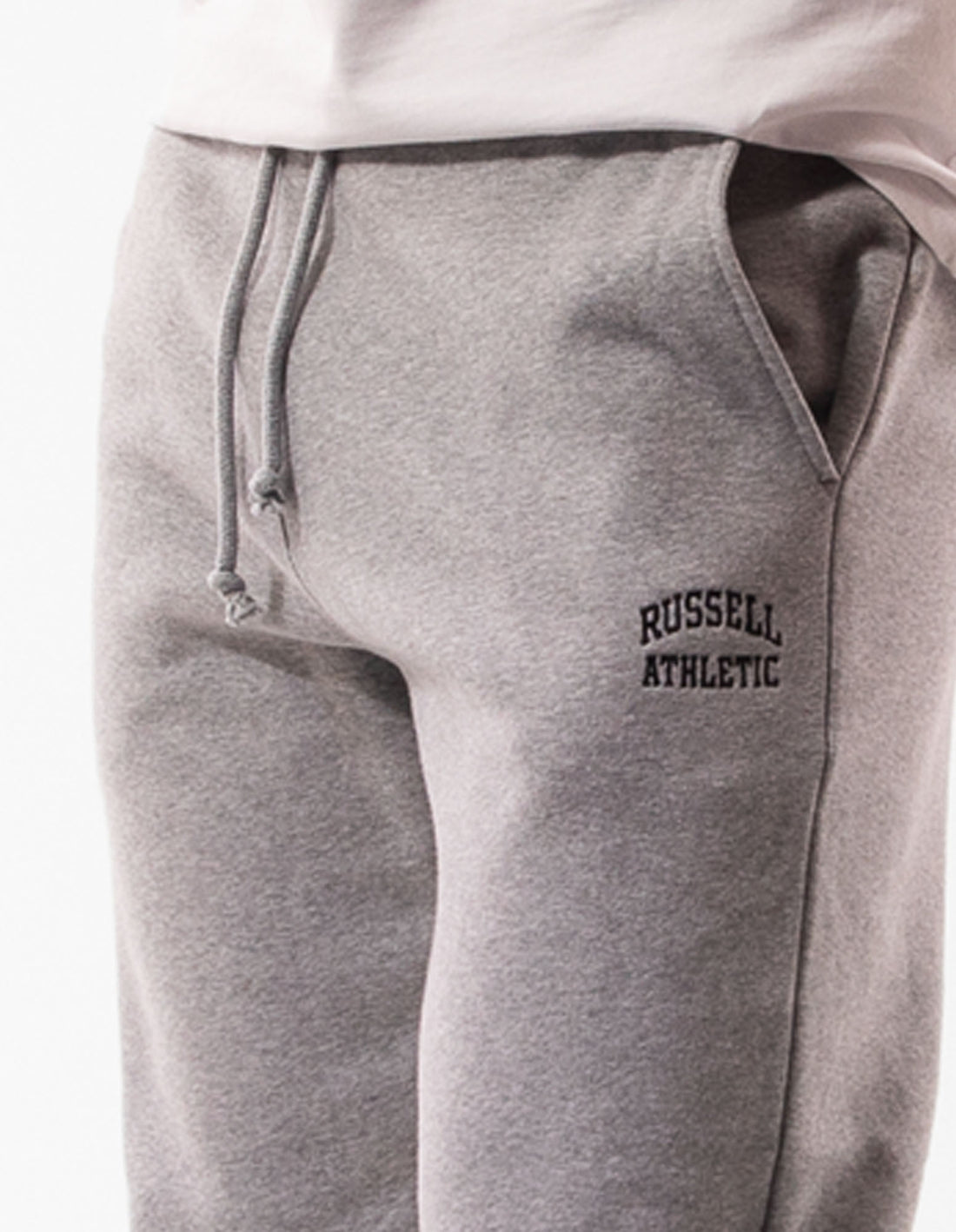 Track pants Russell Athletic Originals Small Arch Cuff Barbati Gri | 57983-XBYE