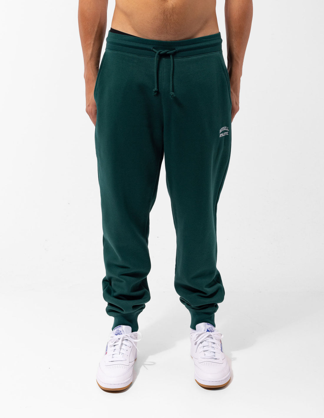 Track pants Russell Athletic Originals Small Arch Cuff Barbati Verzi | 15728-JHYN