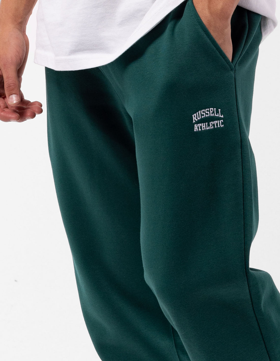 Track pants Russell Athletic Originals Small Arch Cuff Barbati Verzi | 15728-JHYN