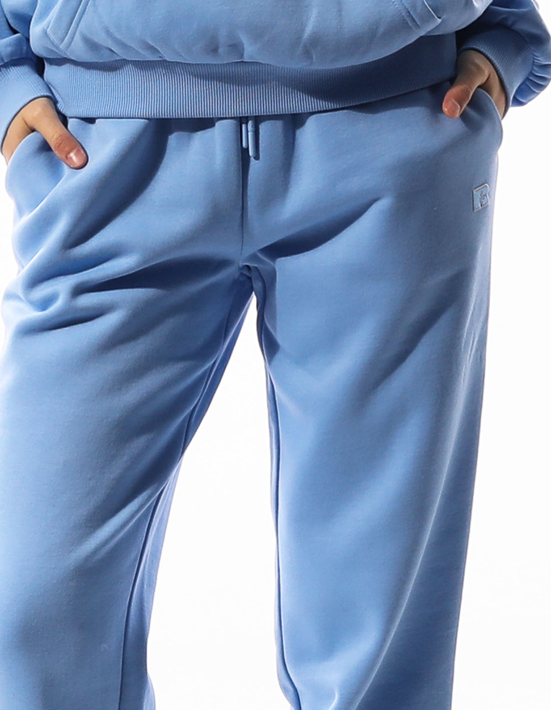 Track pants Russell Athletic R Logo Dama Albastri | 56702-XKPT