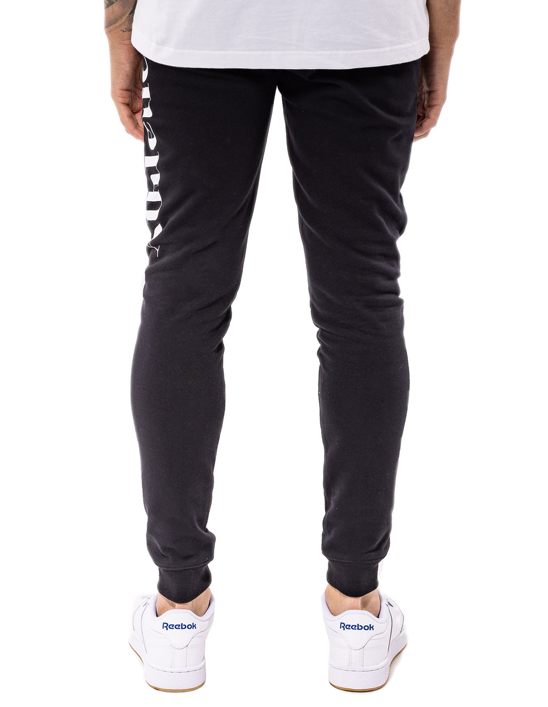 Track pants Russell Athletic Serif Athletic Barbati Negrii | 34120-IWVR