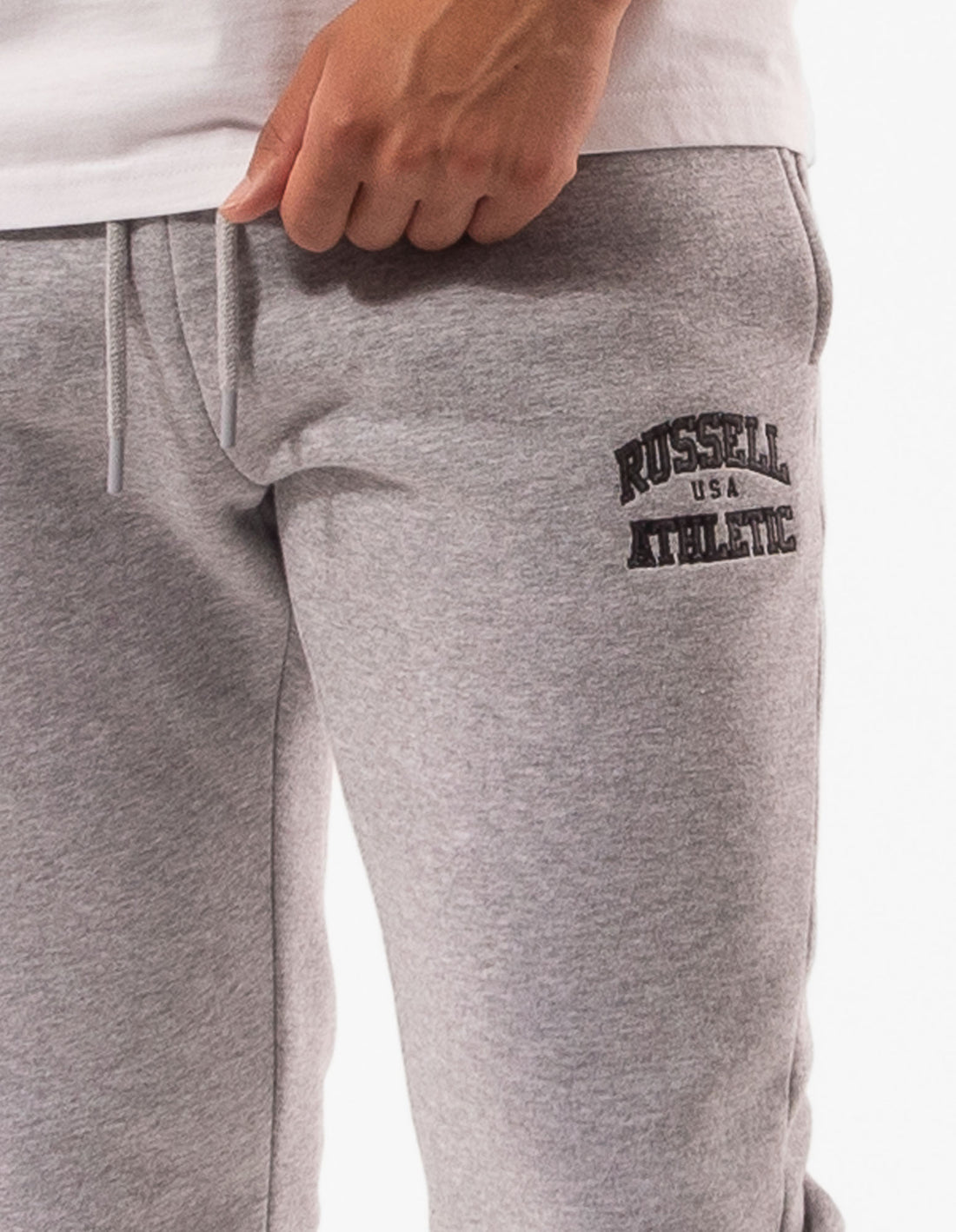 Track pants Russell Athletic Sierra Barbati Gri | 97348-LJRD