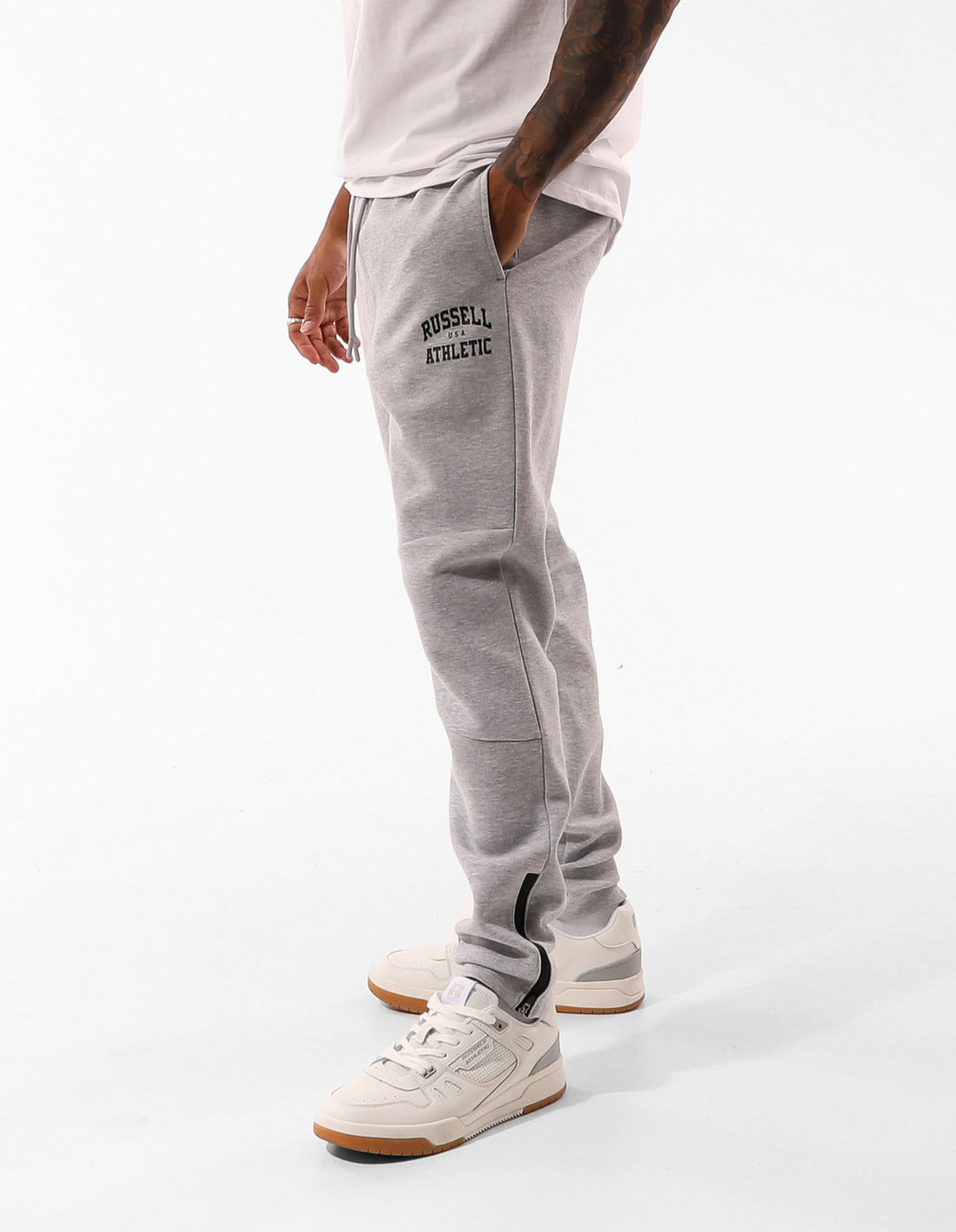 Track pants Russell Athletic Sirocco Barbati Gri | 13402-NDOV