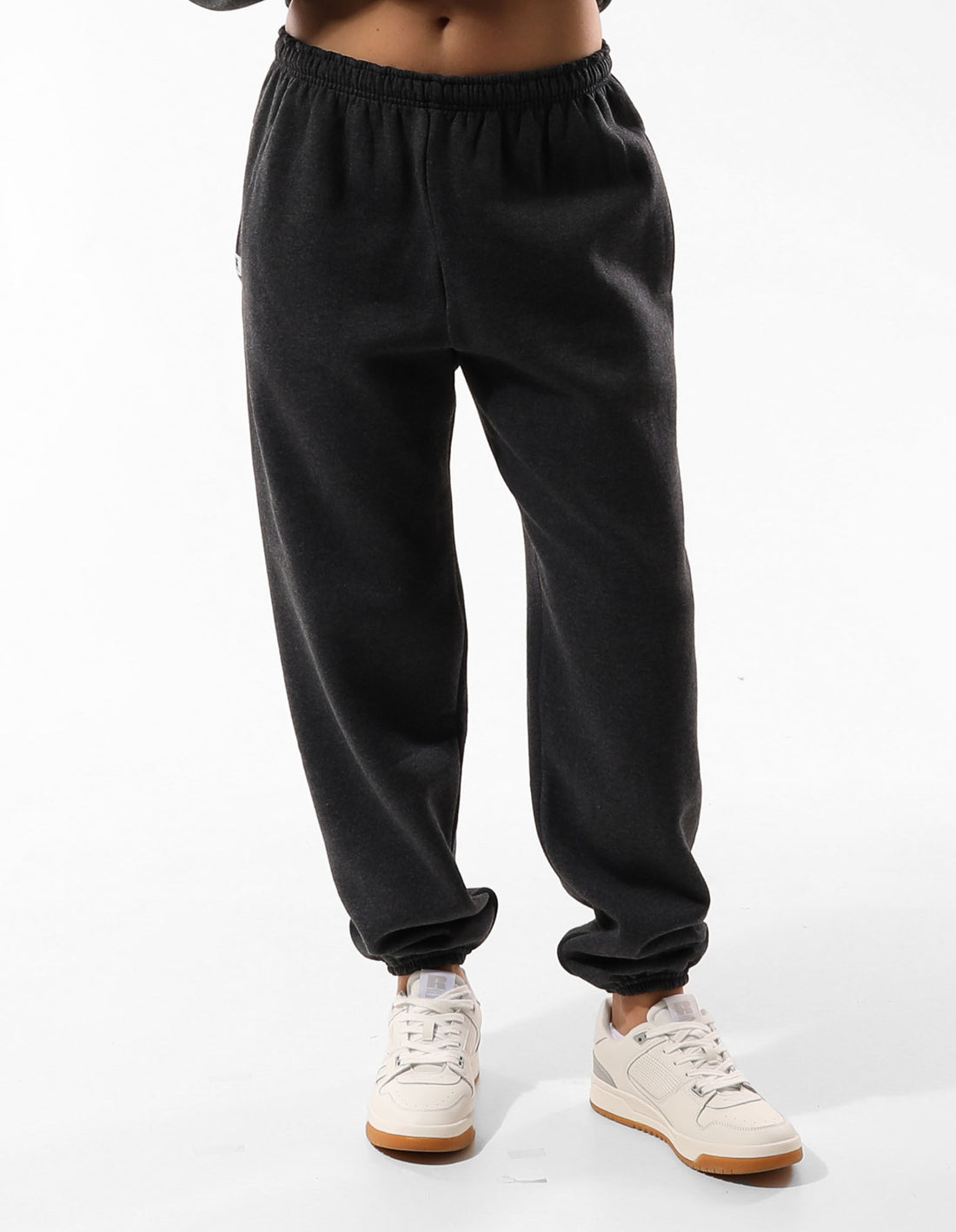 Track pants Russell Athletic Unisex Dri Barbati Negrii | 68217-BRAT