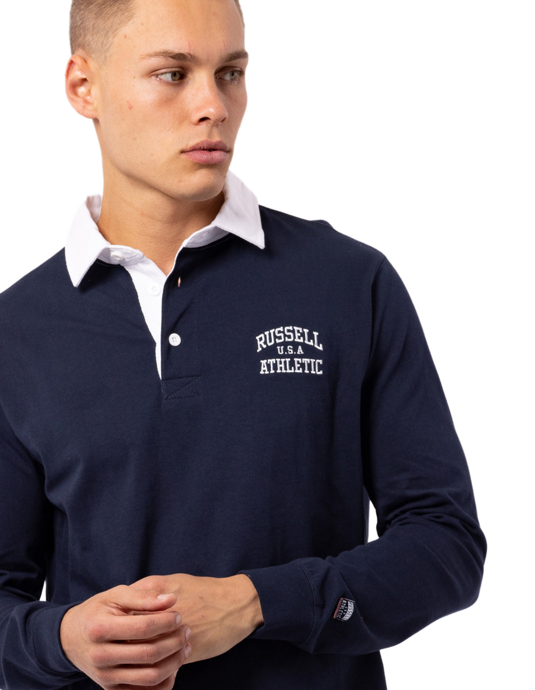 Tricouri Russell Athletic Glory Rugby Barbati Bleumarin | 67829-TSAD